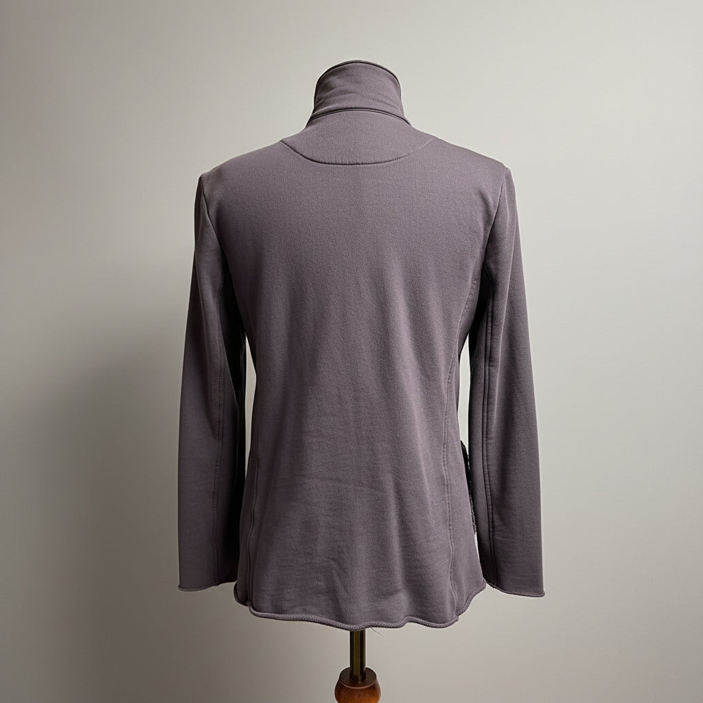 Frank & Eileen purple/gray Belfast peacoat, size XS