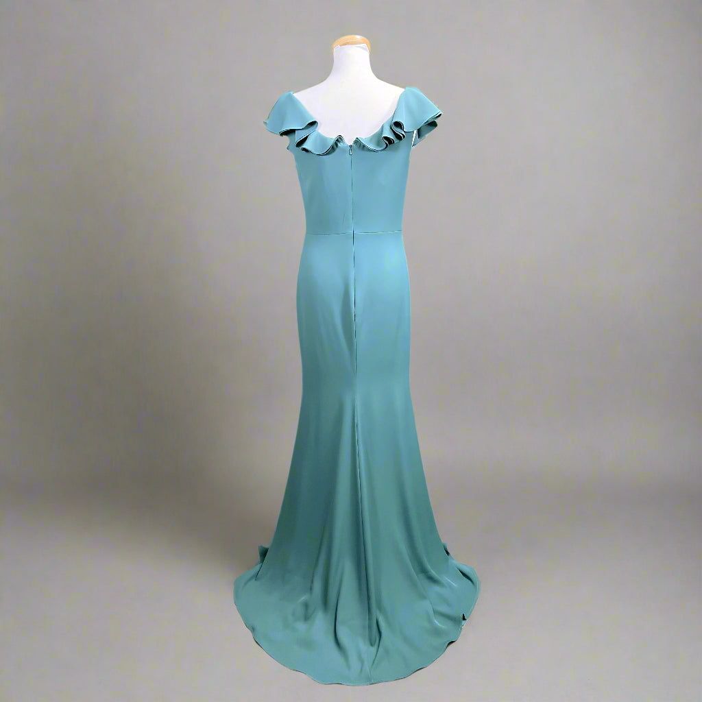 MGNY teal dress, size 6, NEW WITH TAGS!