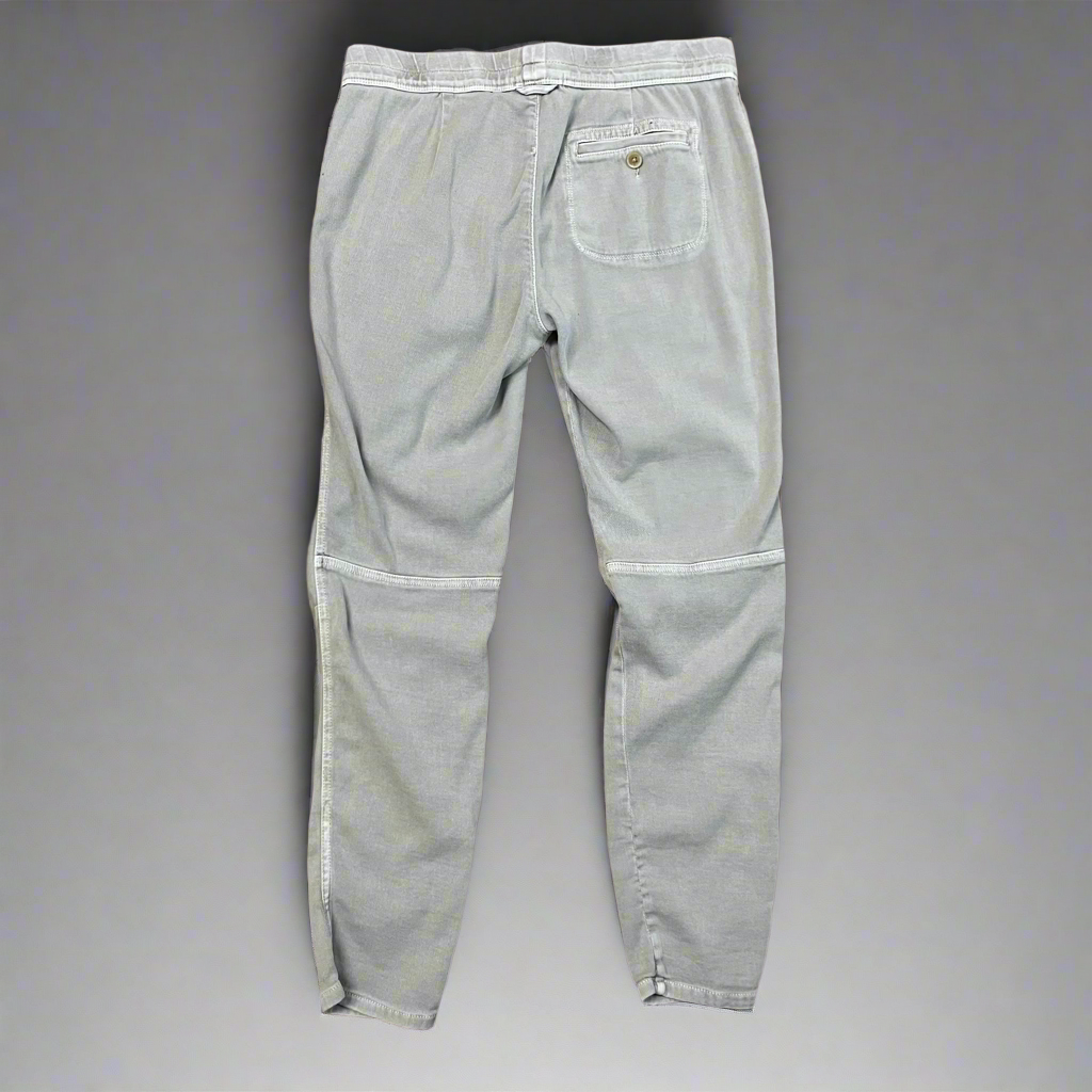James Perse khaki cotton soft drape pants, size S