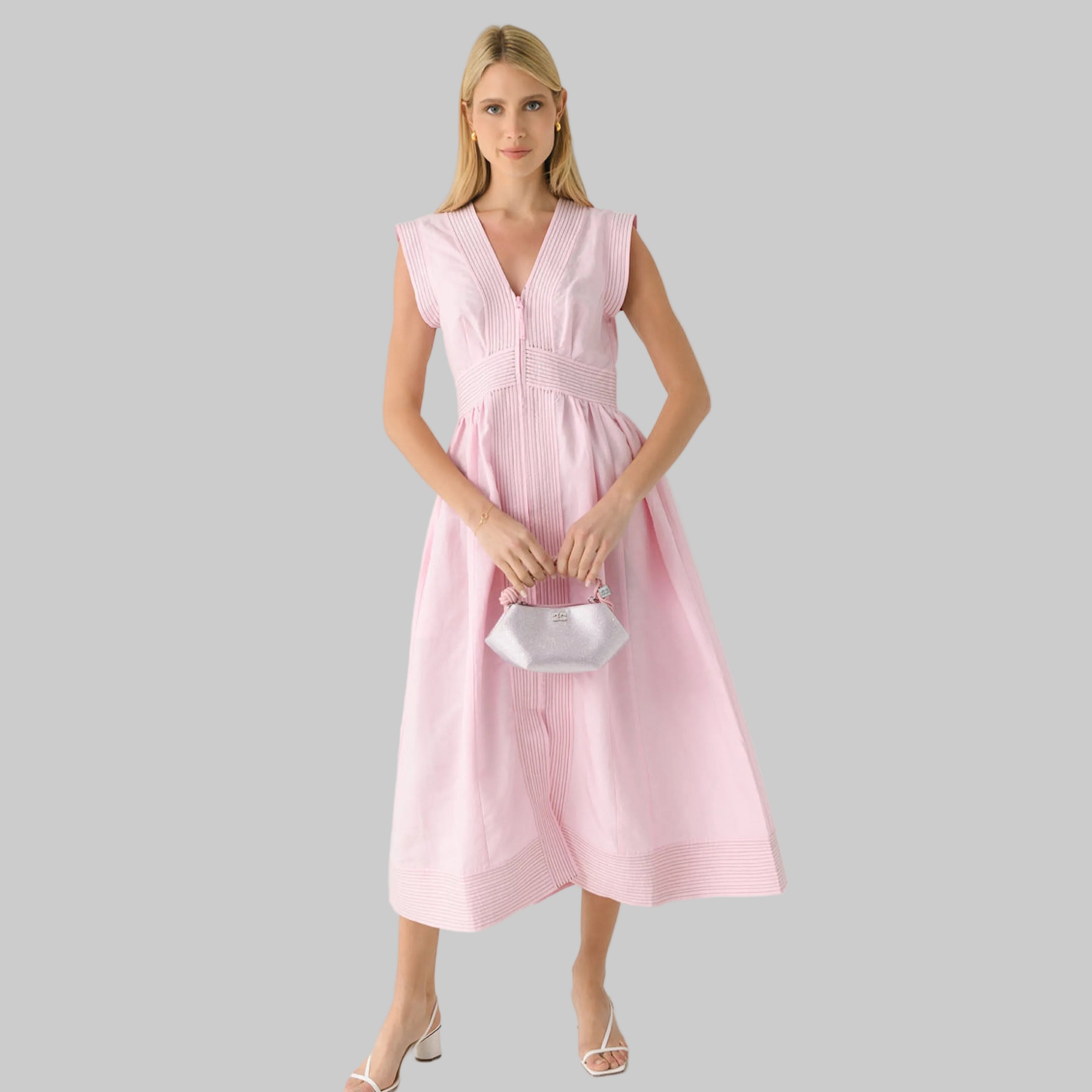 Hunter Bell light pink April dress, size 8