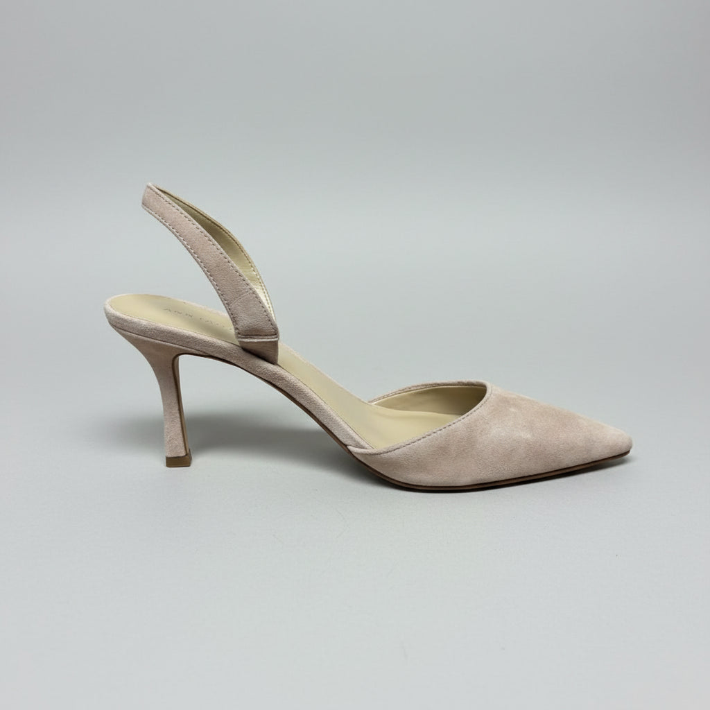 Banana Republic beige suede shoes, size 6.5, NEW IN BOX!