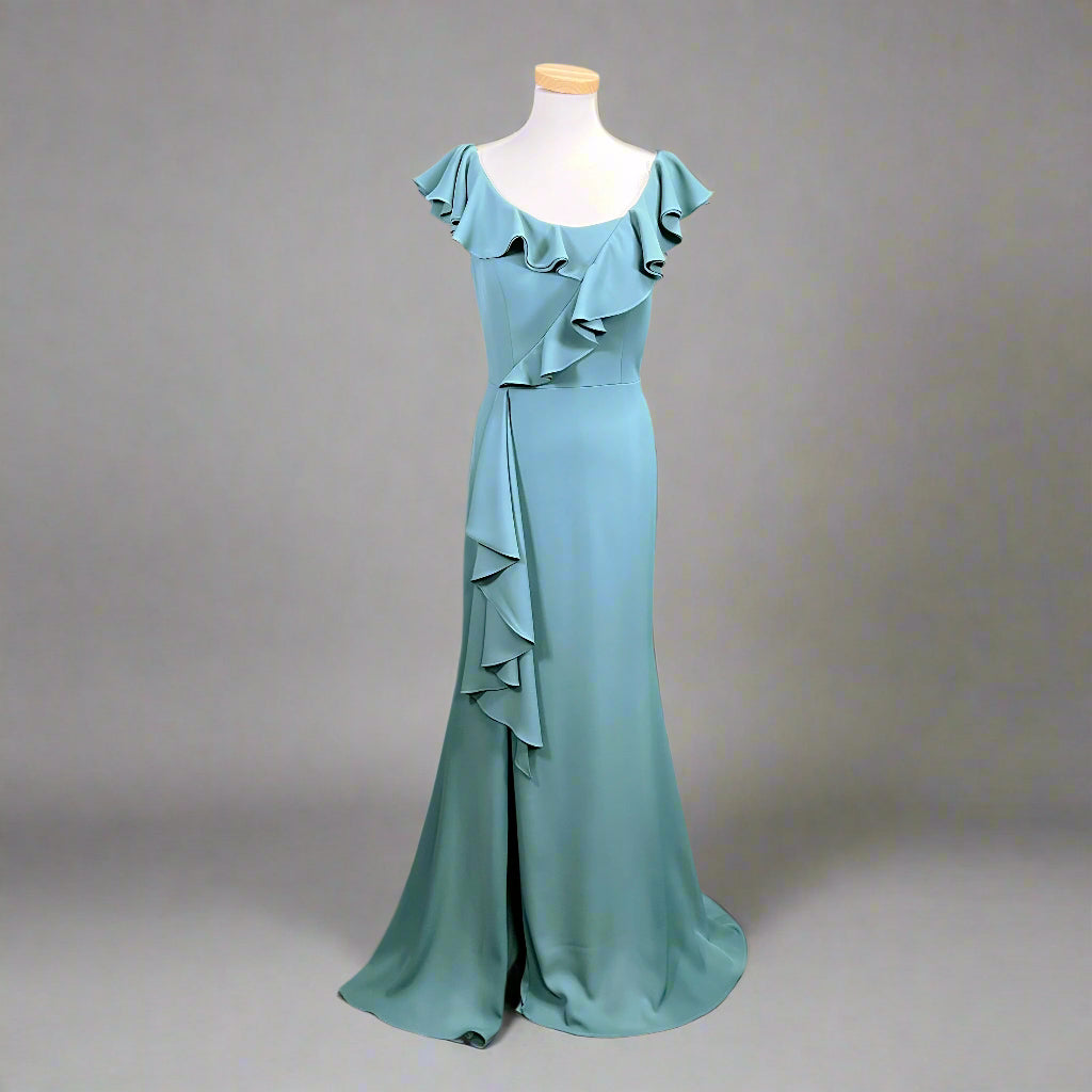 MGNY teal dress, size 6, NEW WITH TAGS!