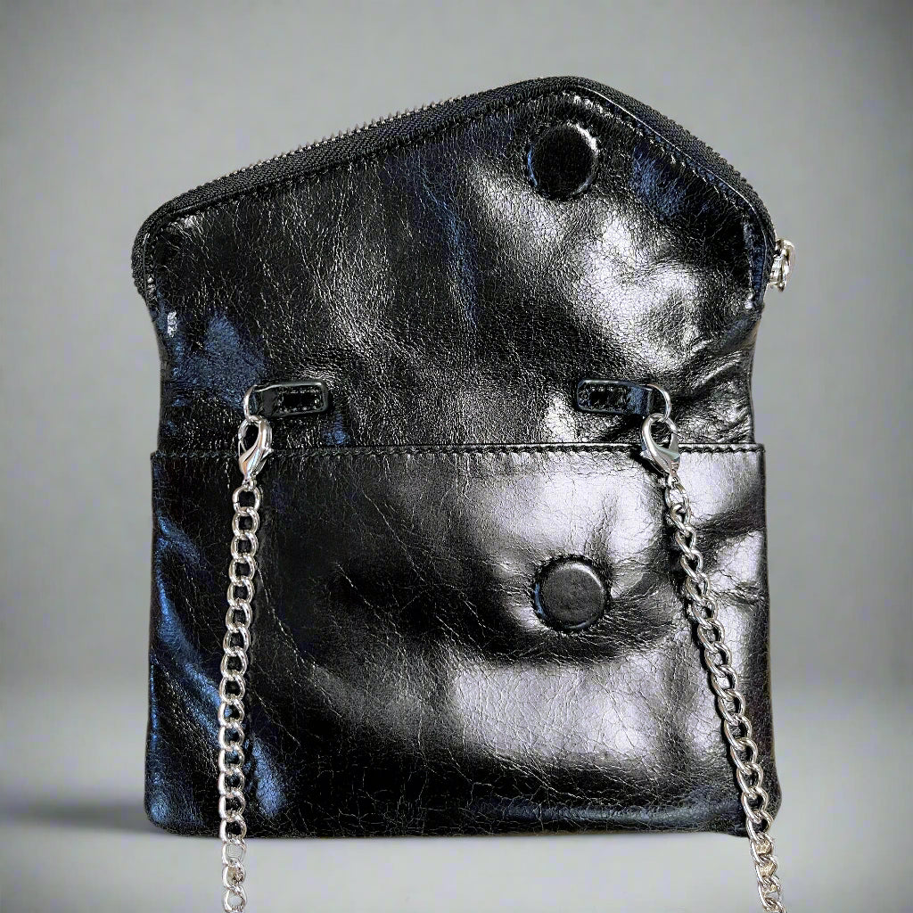 Hobo small black crossbody bag