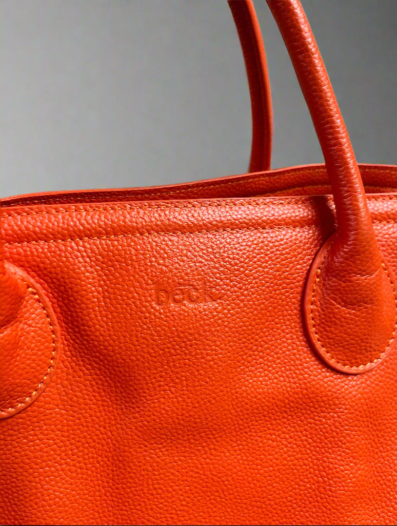 beck orange Booty Call bag, LIKE NEW!