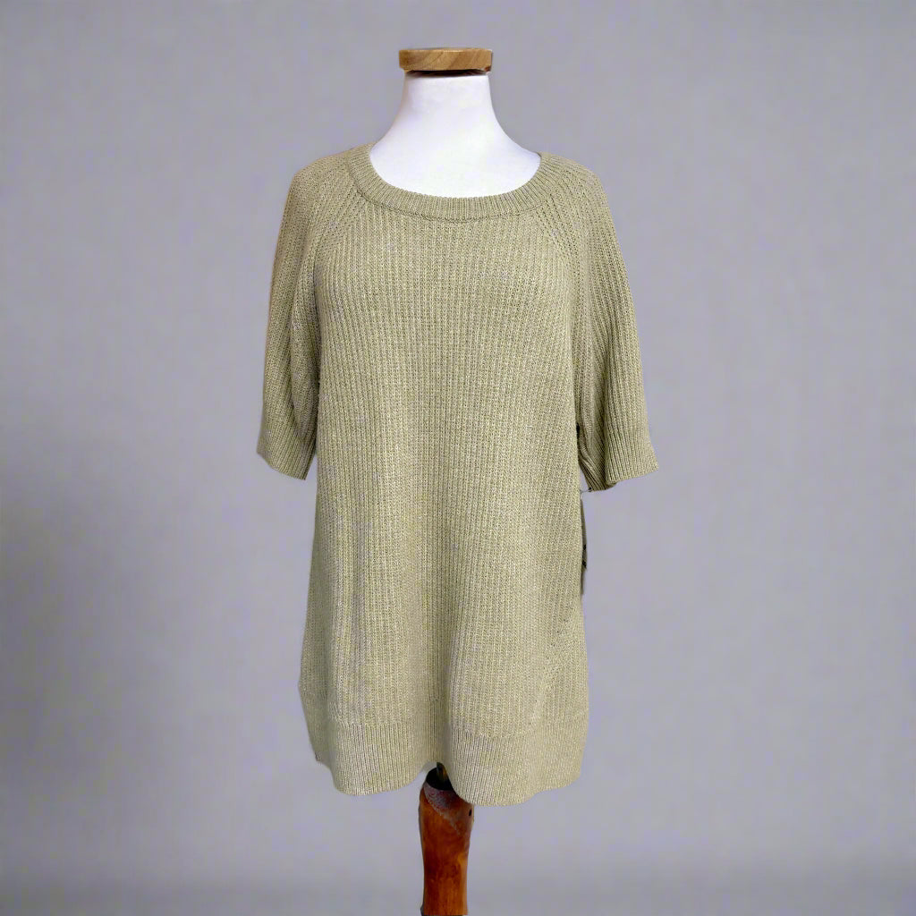 Cabi olive Prime Pullover sweater, size M, NEW WITH TAGS!