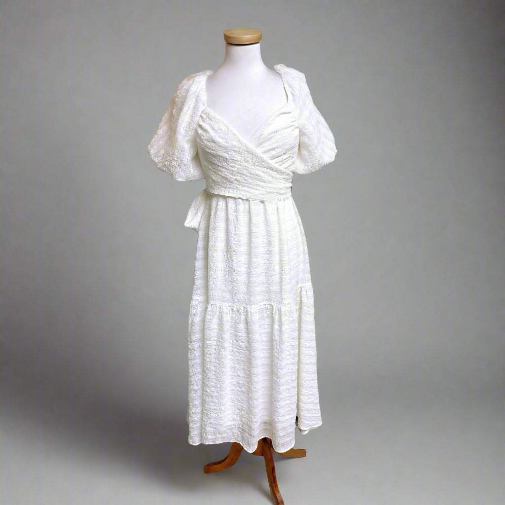 ASTR white Sonnet dress, size M