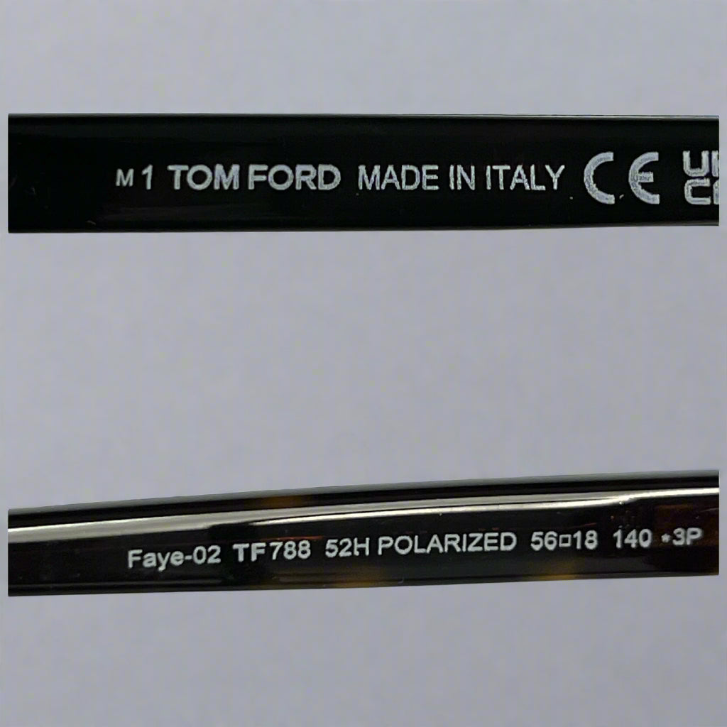 Tom Ford tortoise Faye sunglasses