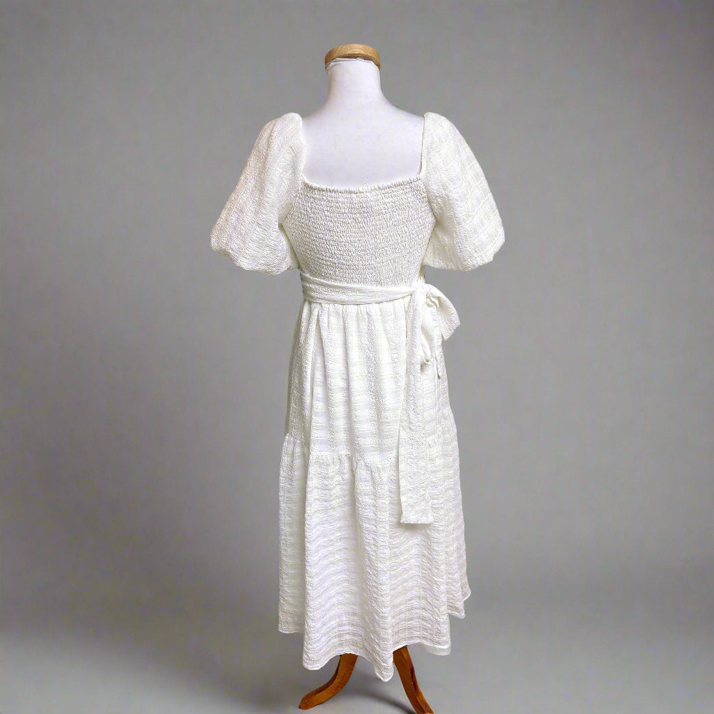 ASTR white Sonnet dress, size M