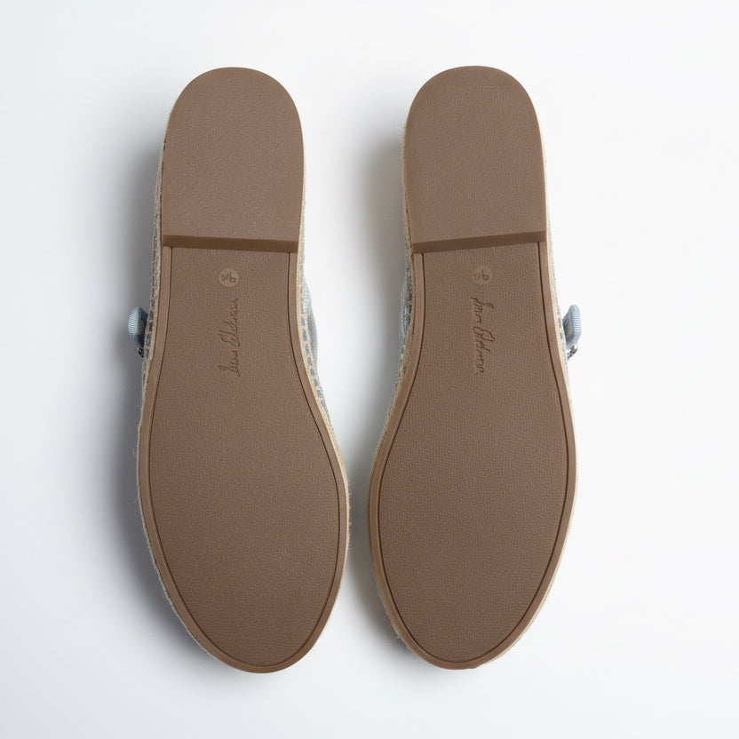 Sam Edelman silver espadrille, size 9.5, NEW IN BOX!