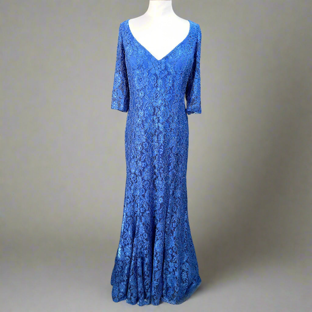 Cameron Blake royal blue dress, size 18, NEW WITH TAGS!