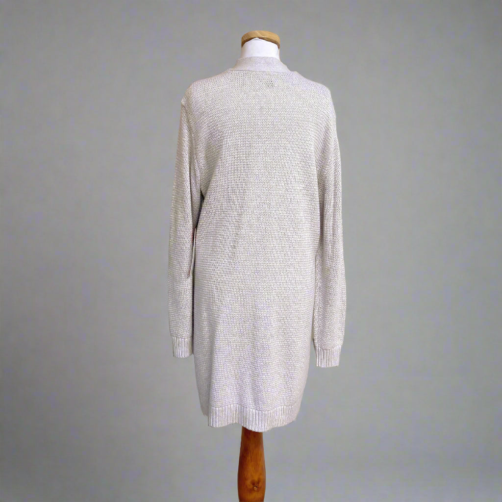 Cabi gray Cozy Cardigan sweater, size M, NEW WITH TAGS!