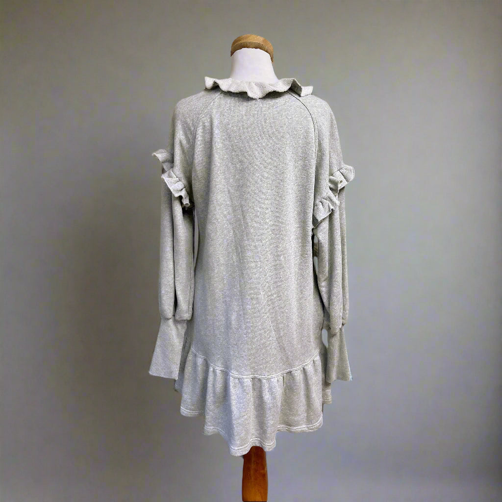 Something Navy gray dress, size S, NEW WITH TAGS!