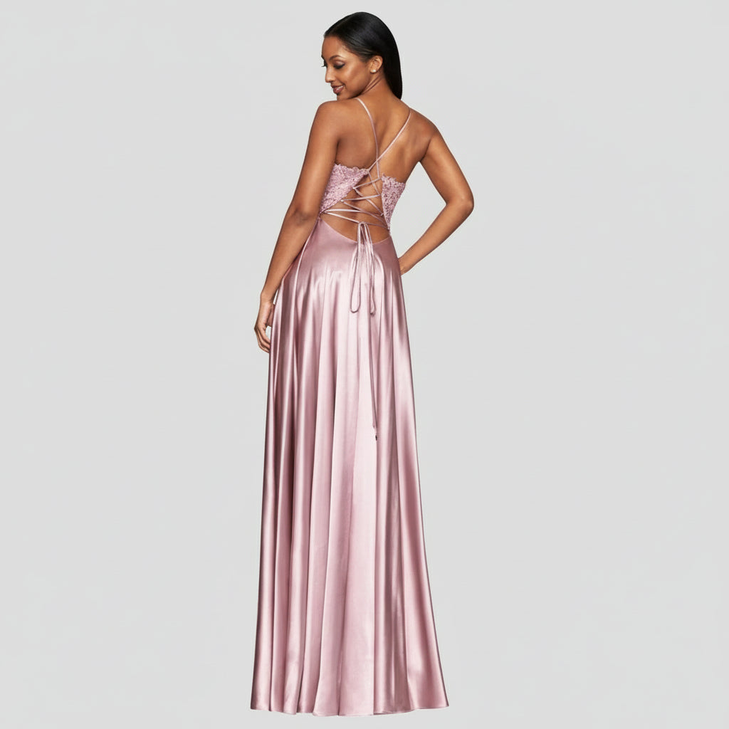 Faviana mauve dress, size 10, NEW WITH TAGS!