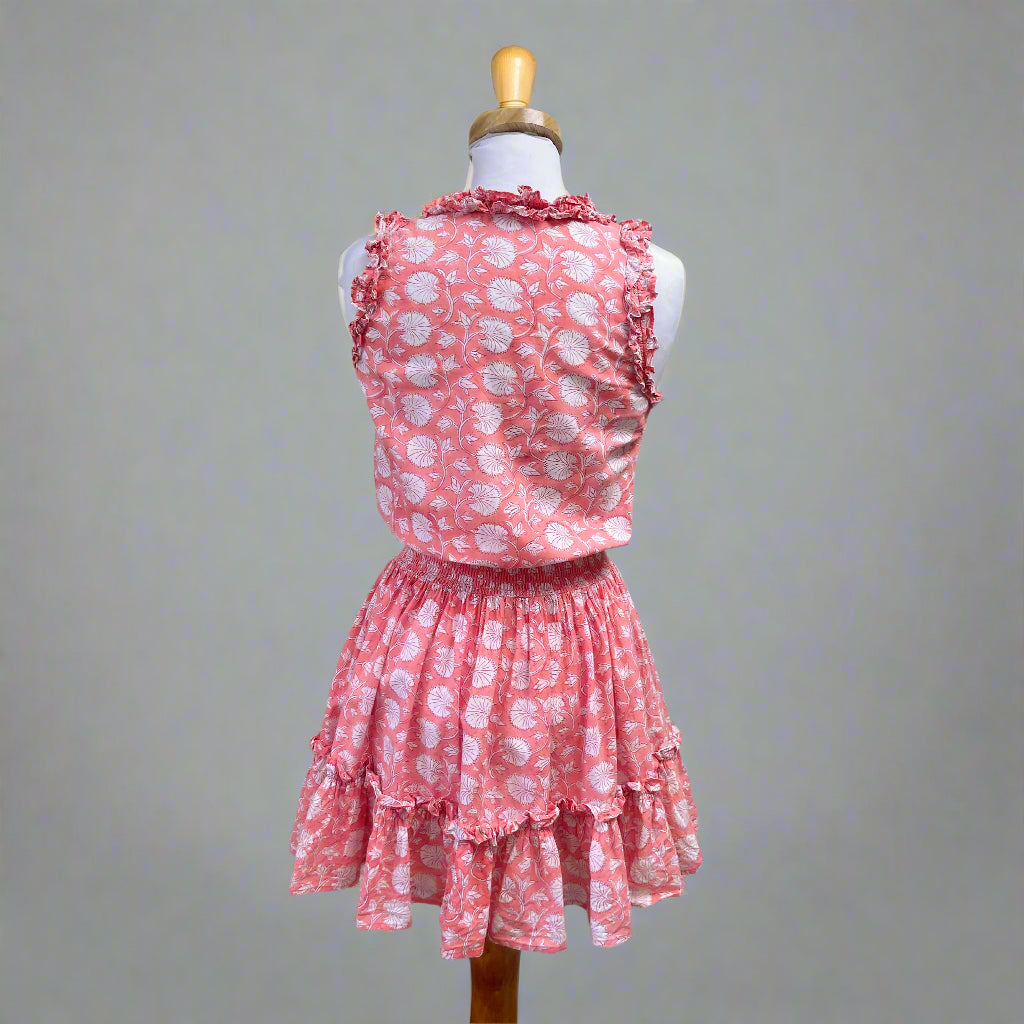 Anna Cate pink print Morgan dress, size S