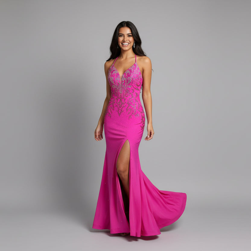 Amarra hot pink dress, size 6