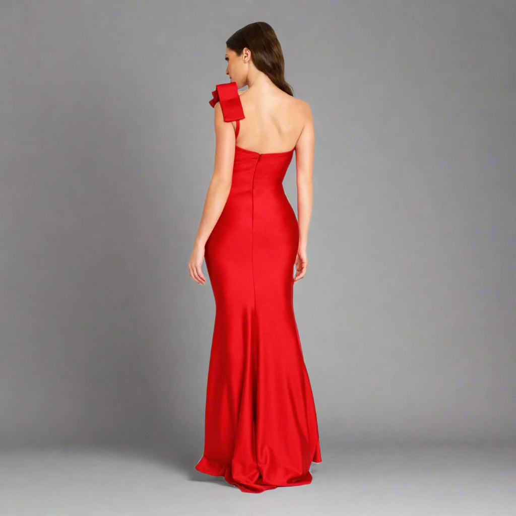 Nicole Bakti red dress, size 00