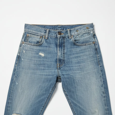 R13 boyfriend jeans in Holly wash, size 25