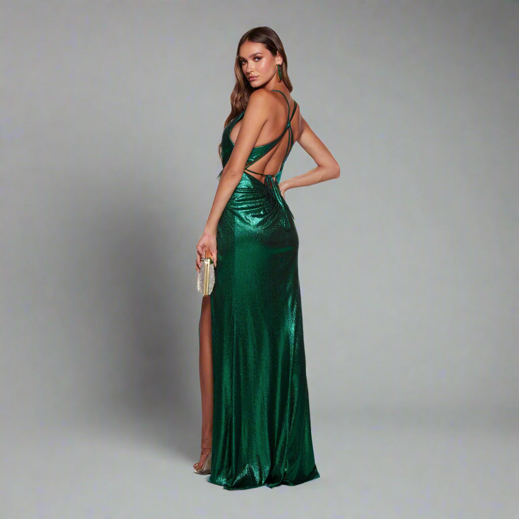 Alyce Paris emerald green dress, size 0, NEW WITH TAGS!