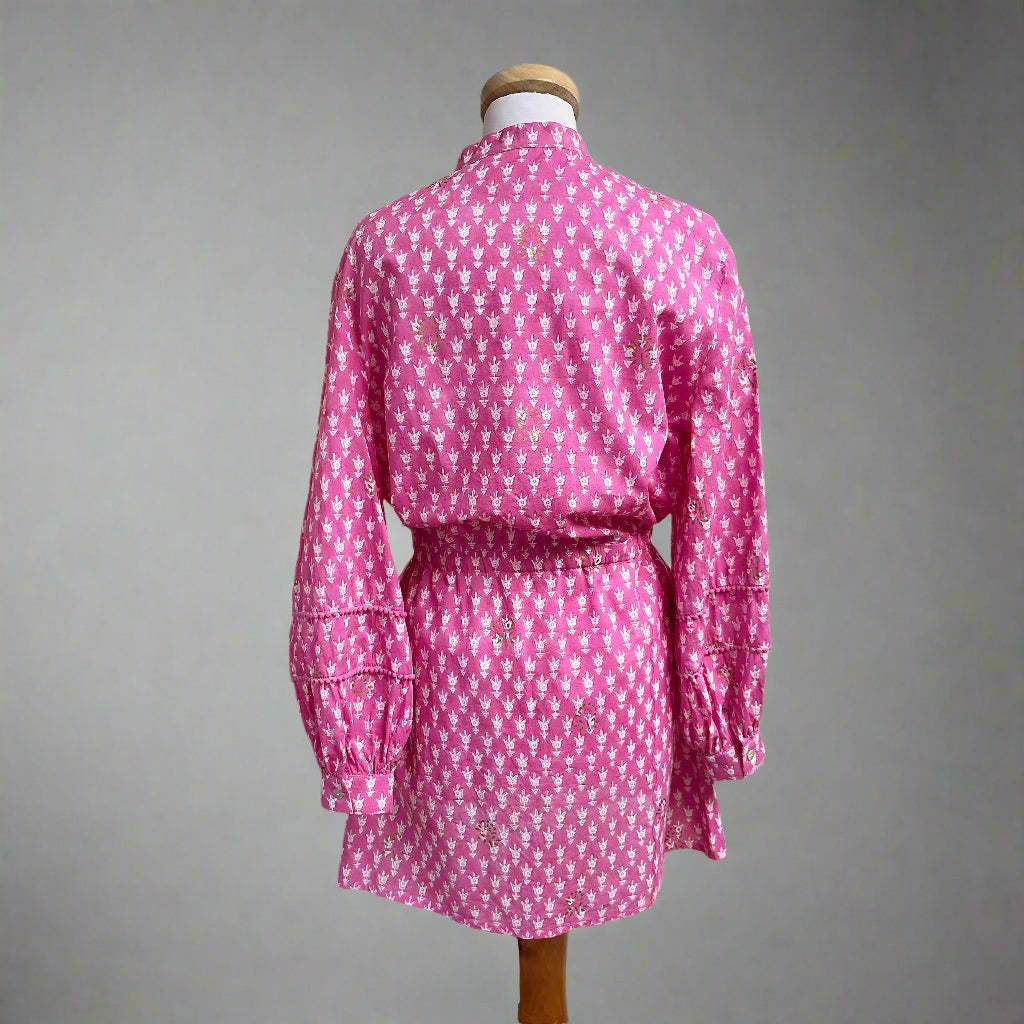 Emerson Fry pink Josephine dress, size S