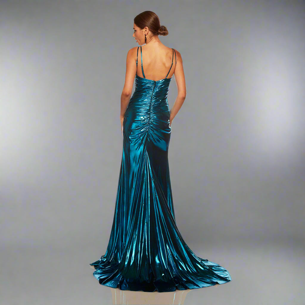 Alyce Paris ocean blue dress, size 12, NEW WITH TAGS!