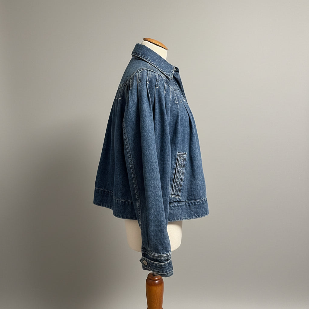 Merlette denim Easton jacket, size XXS