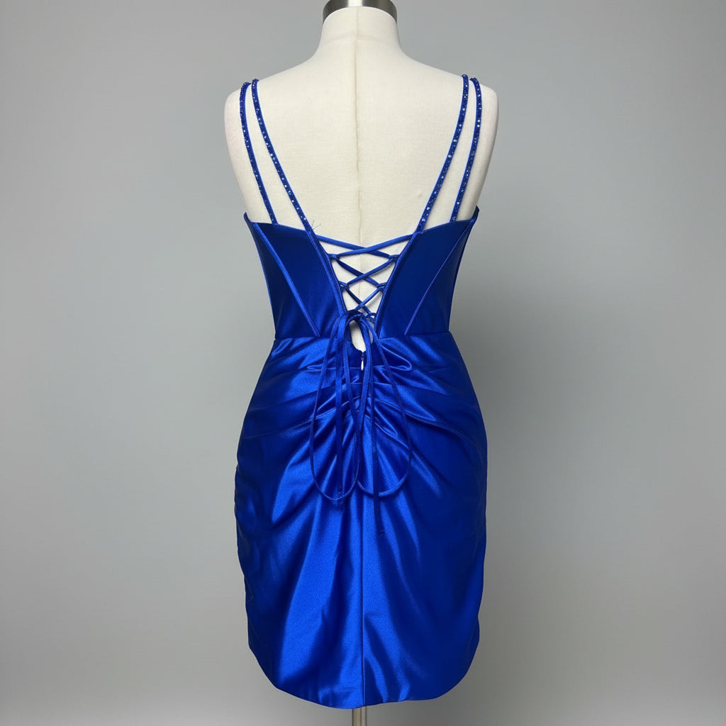 Camille La Vie cobalt blue dress, size 8