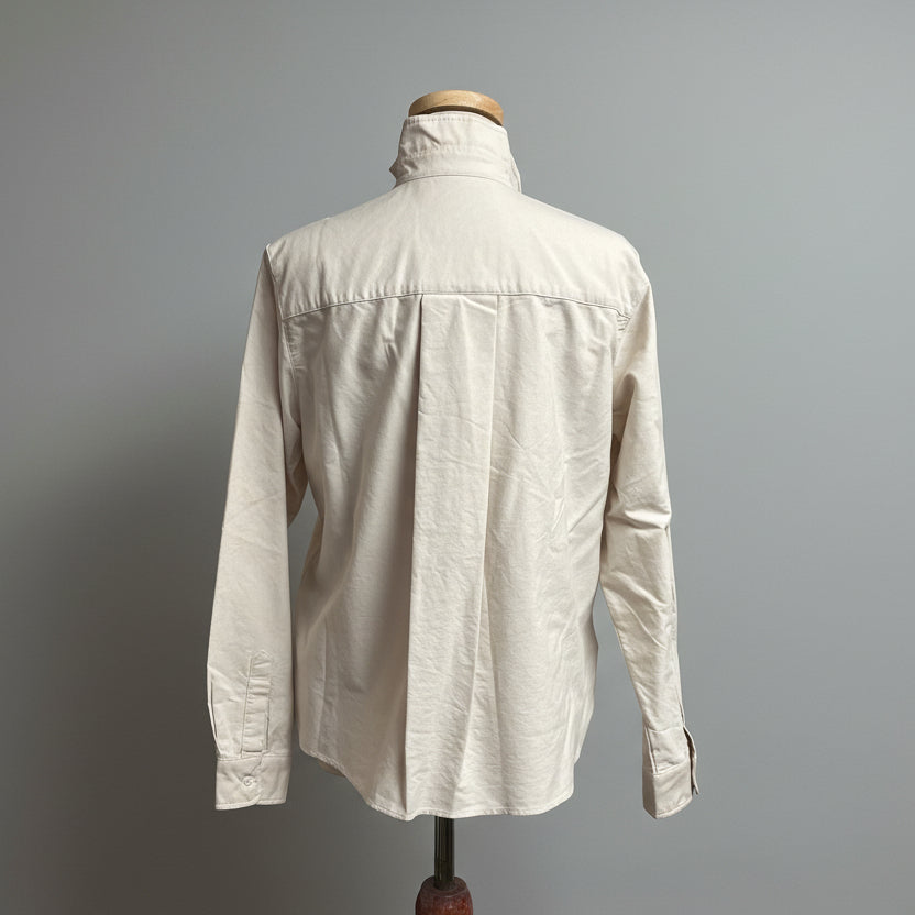 Frank & Eileen tan Sylvio blouse, size S