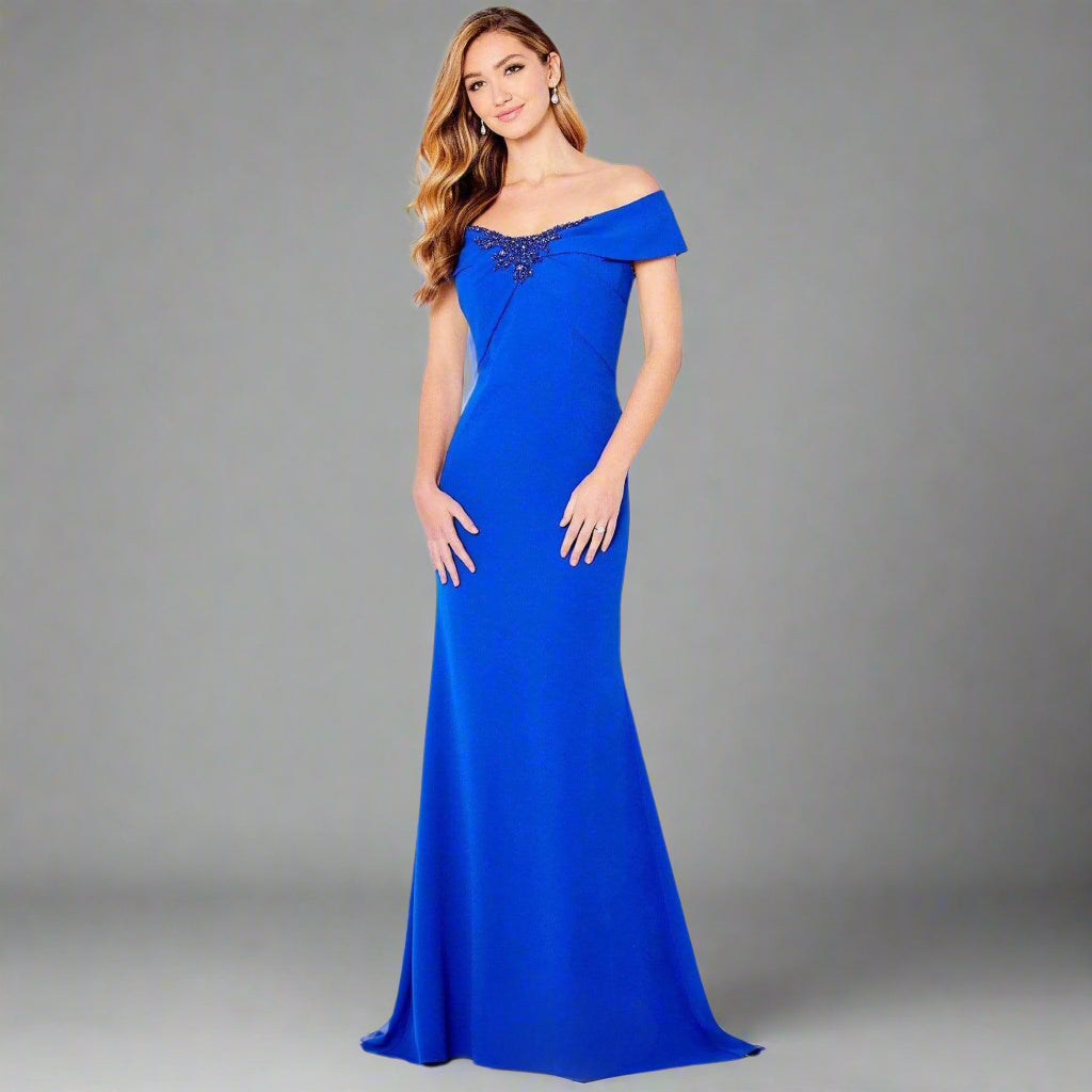 Cameron Blake royal blue dress, size 10, NEW WITH TAGS!