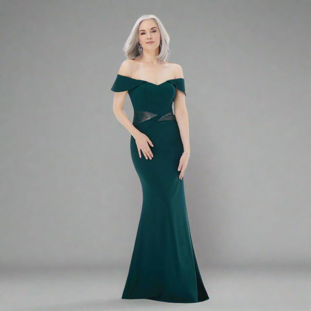 MGNY emerald green dress, size 8, NEW WITH TAGS!