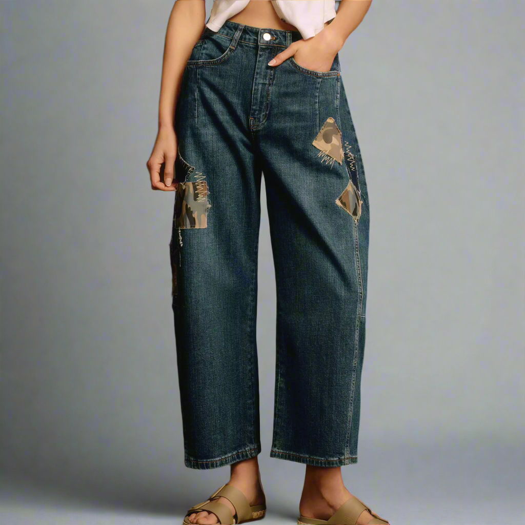 Pilcro Kenna Mid-Rise Heritage barrel jeans, size 28 Tall, NEW WITH TAGS!
