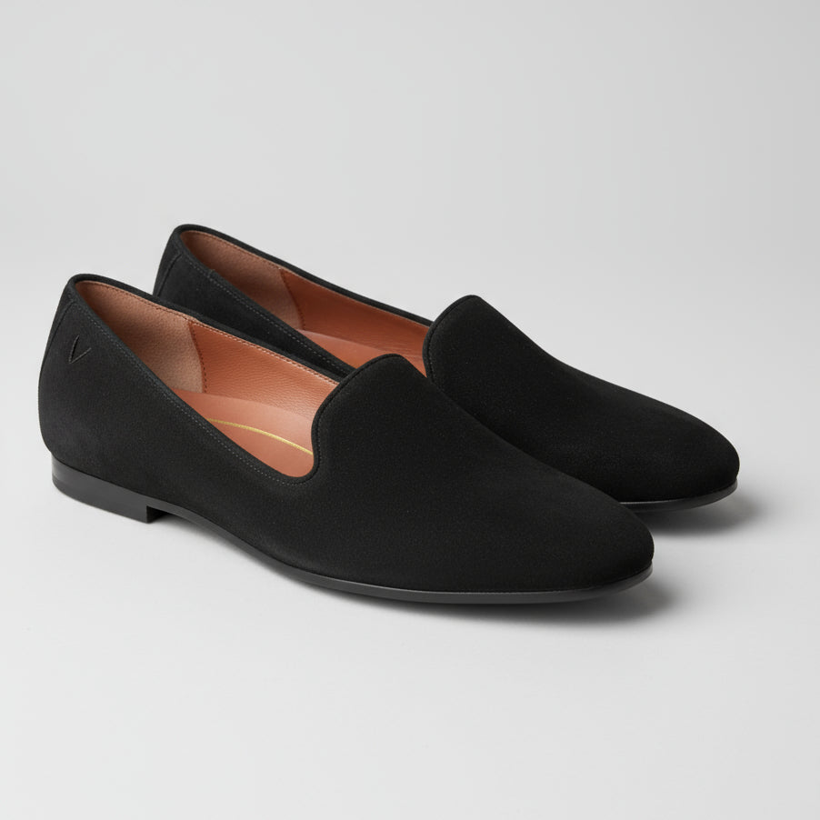 Vionic black suede Willa flats, size 8, BRAND NEW!