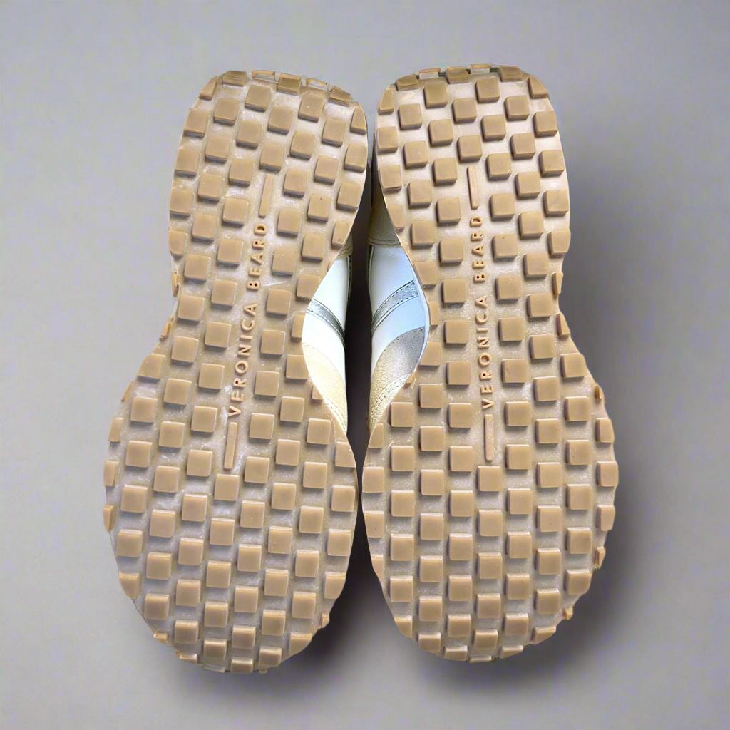 Veronica Beard Valentina Mixed Leather Retro Sneakers, size 9, BRAND NEW!
