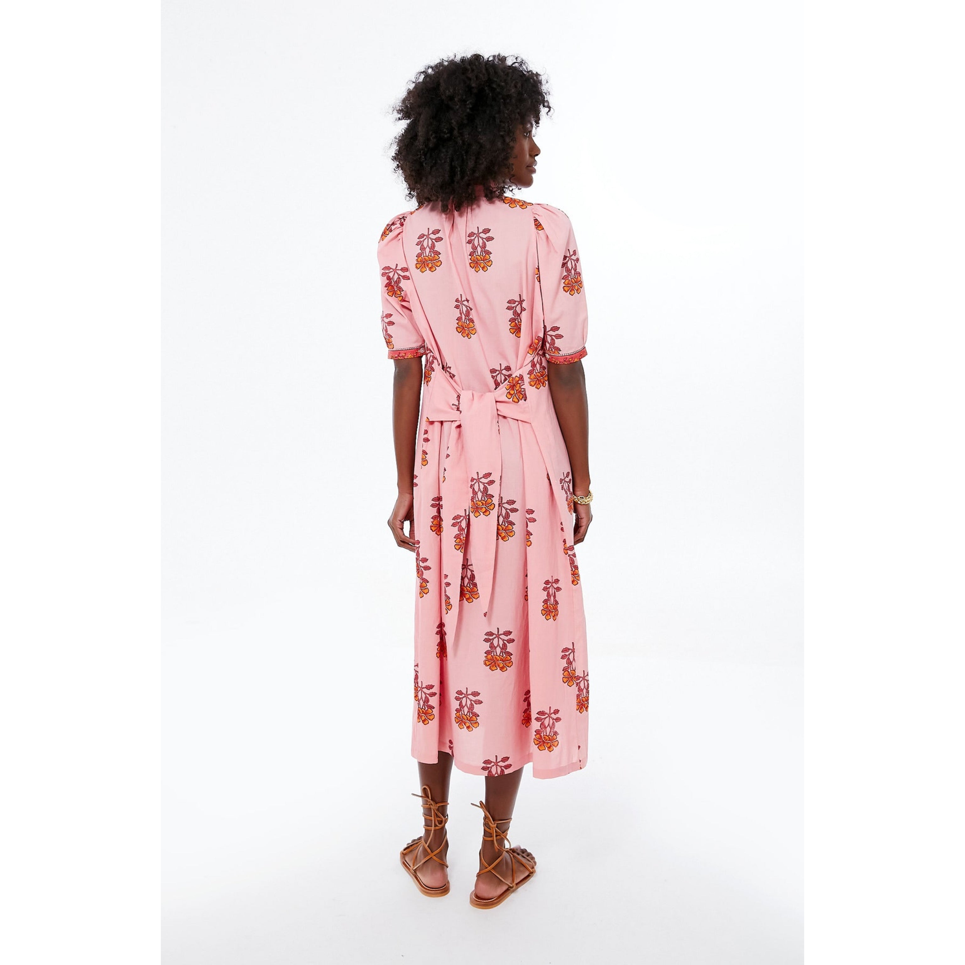 Alix of Bohemia Pink Punch Remi Peony dress, size XS