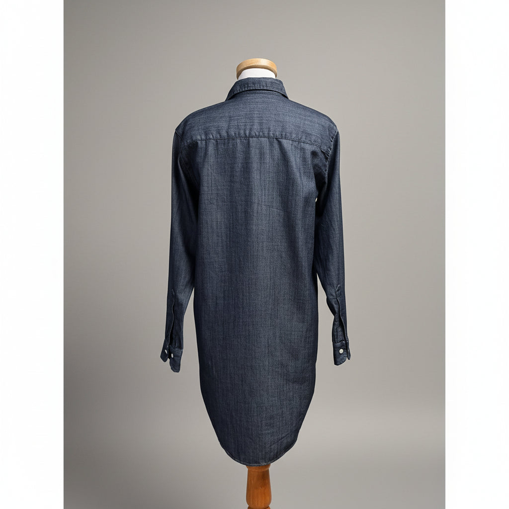 Frank & Eileen dark denim Mary shirtdress, size XXS