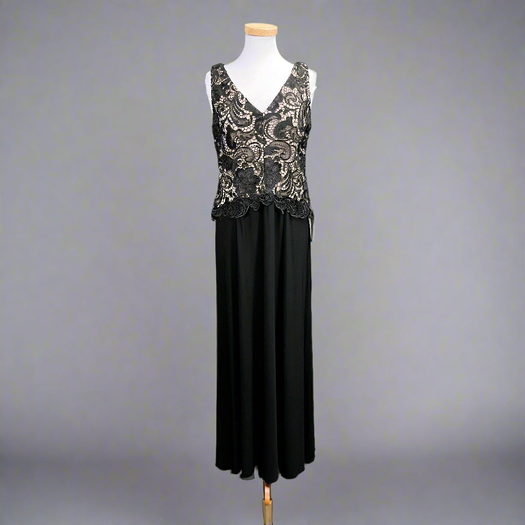 Patra black dress, size 8, NEW WITH TAGS!