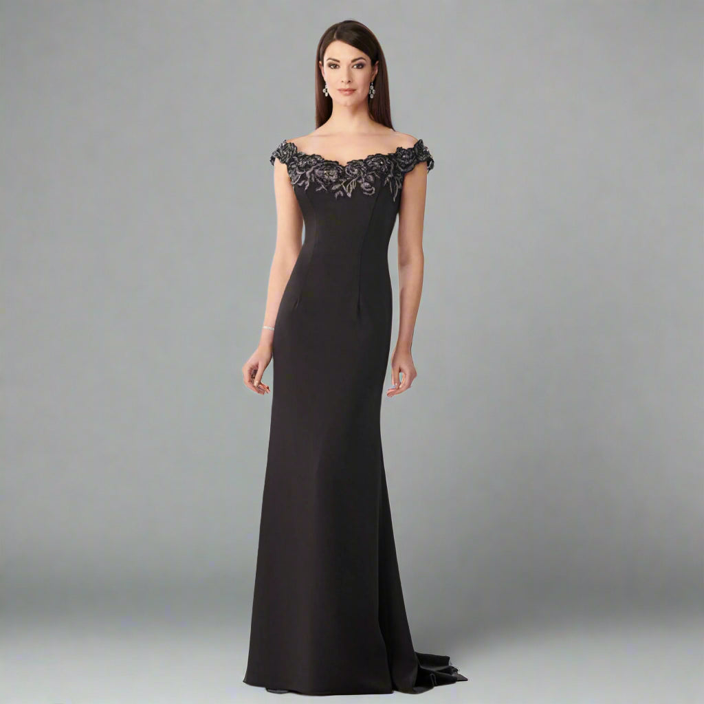 Cameron Blake black dress, size 8, NEW WITH TAGS!