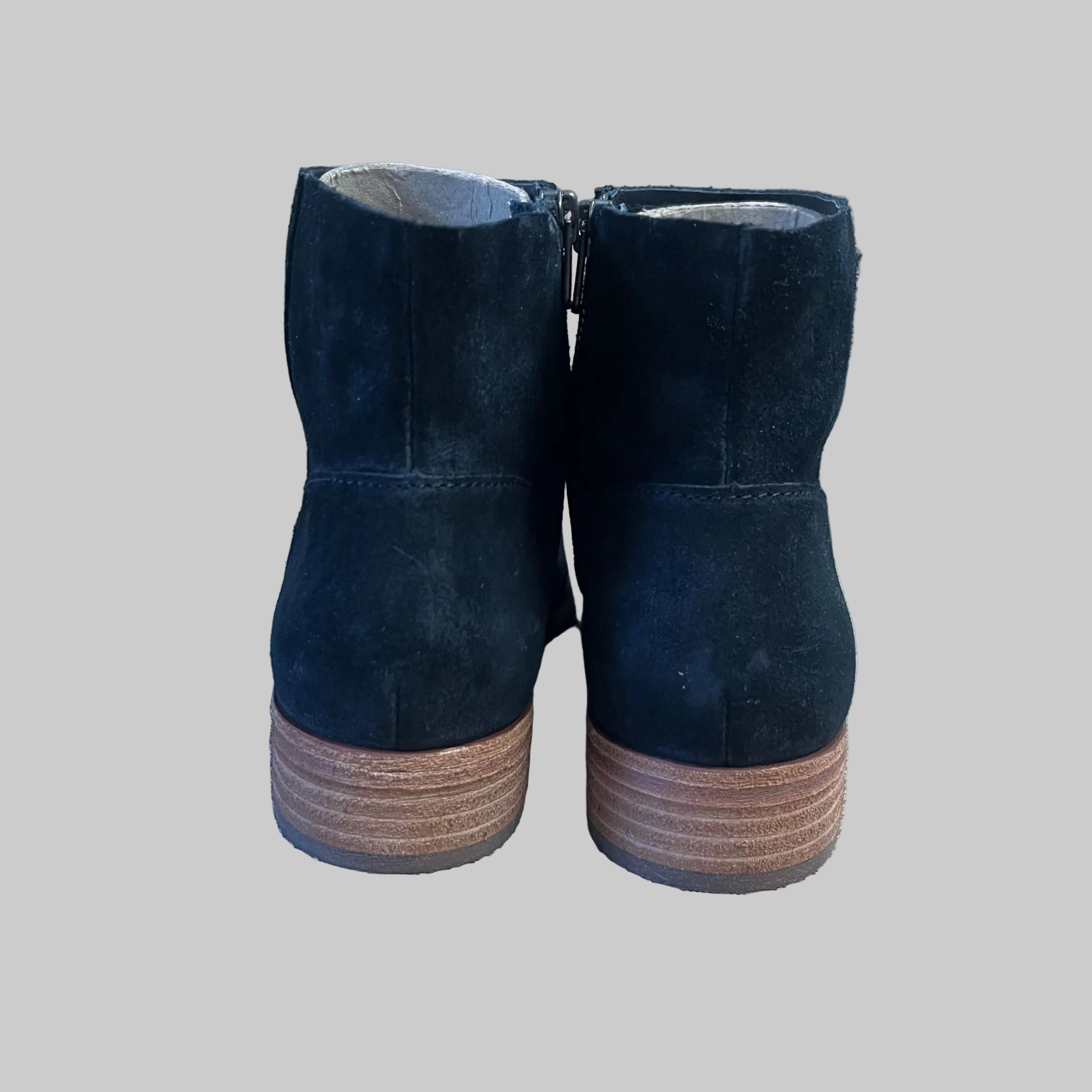 Kork-Ease black suede Giba boots, size 8, BRAND NEW!