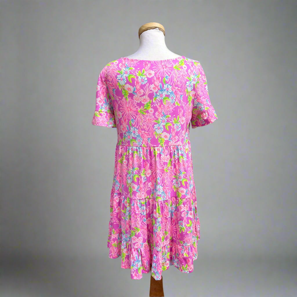 Lilly Pulitzer purple print Geanna Swing dress, size M