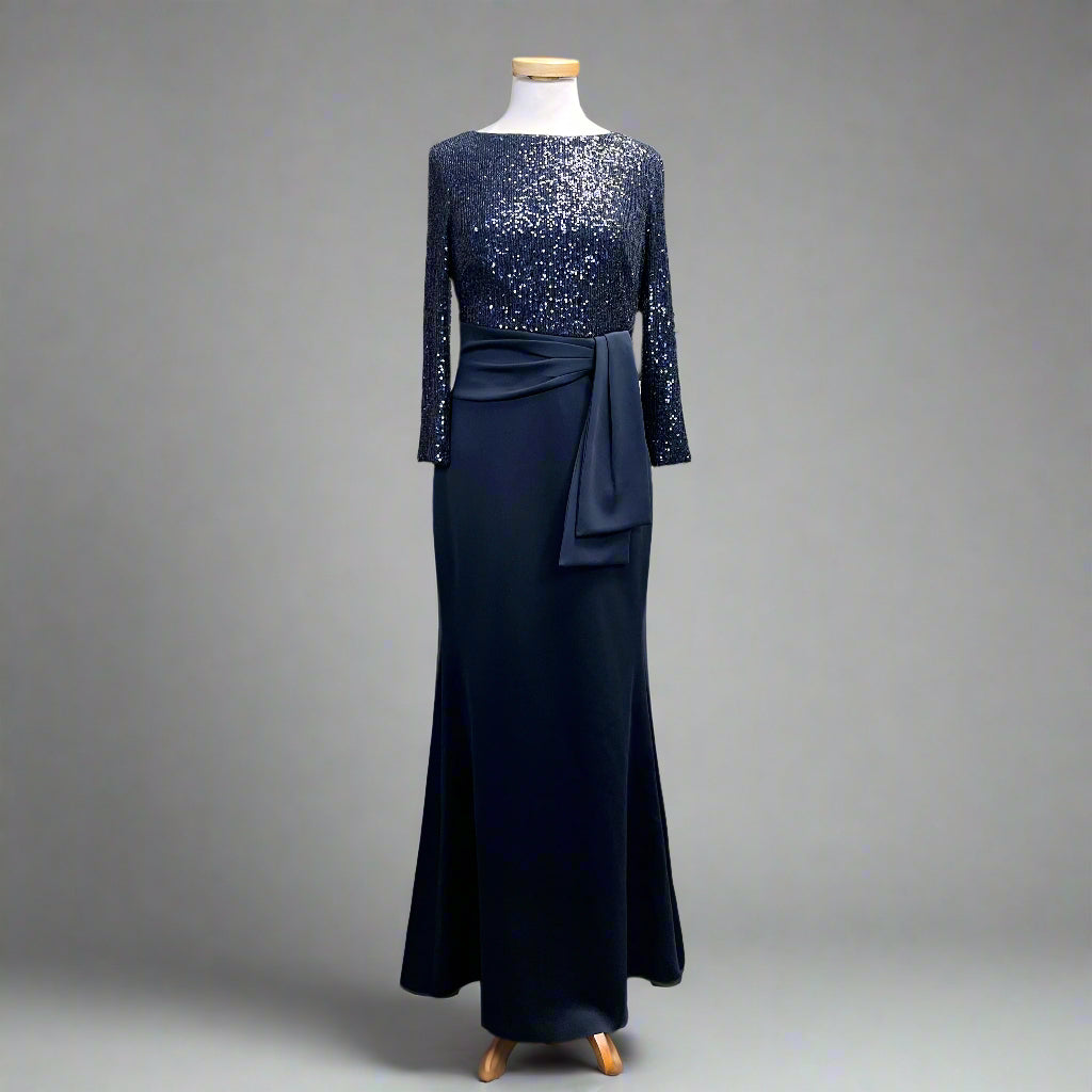 Eliza J. navy dress, size 8, NEW WITH TAGS!