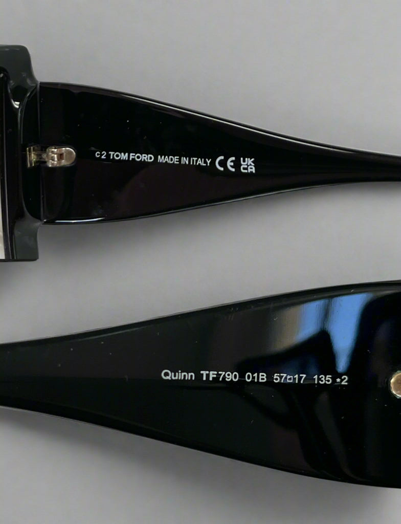 Tom Ford black Quinn sunglasses