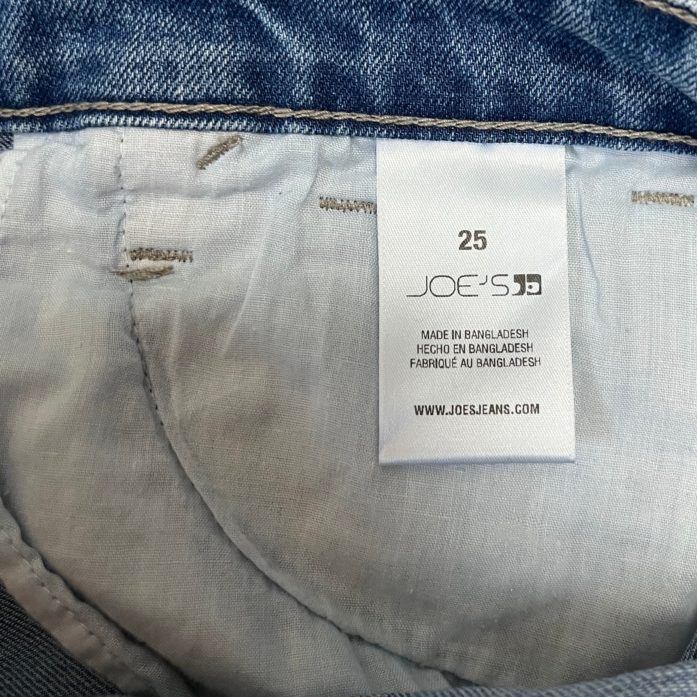 Joe's denim cutoff Salma shorts, size 25