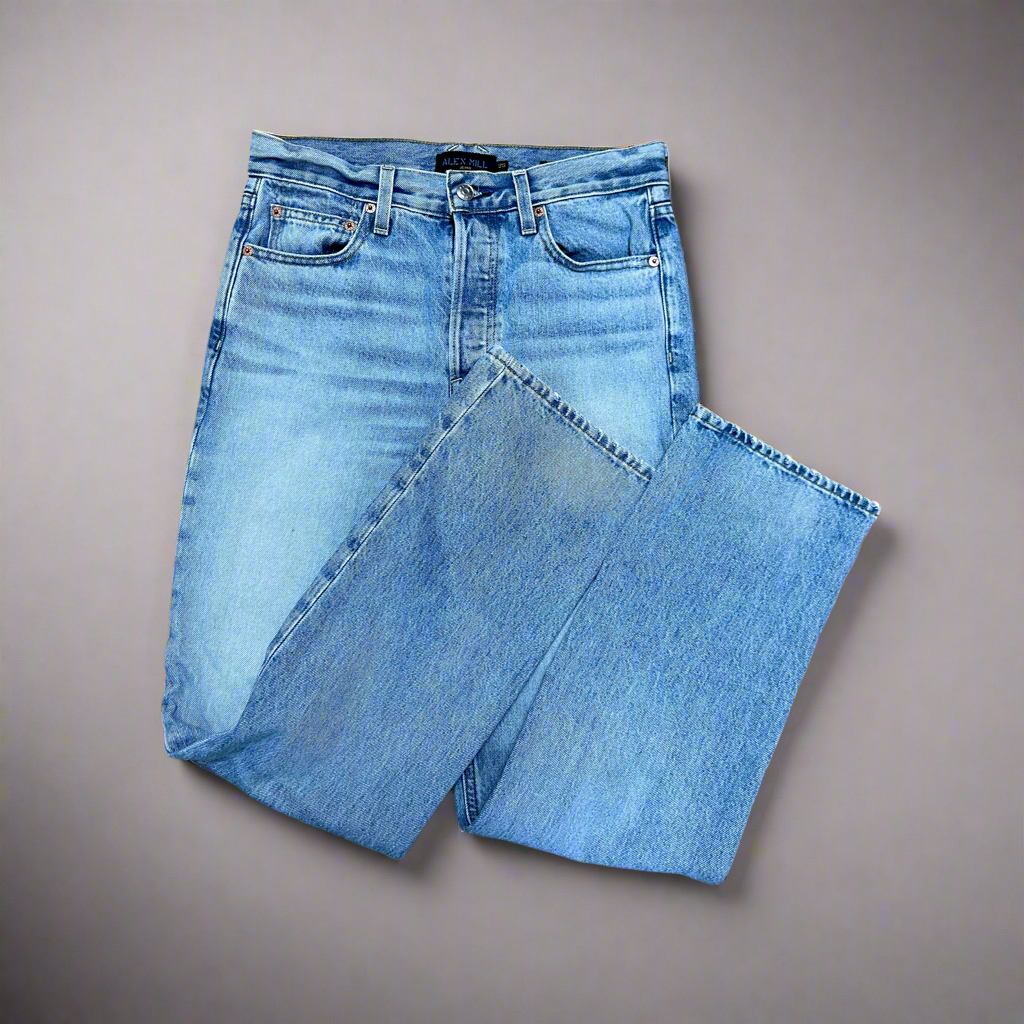Alex Mill faded Bev jeans, size 25