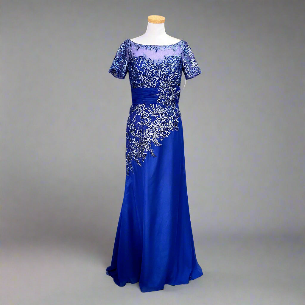 Cameron Blake royal blue dress, size 8, NEW WITH TAGS!