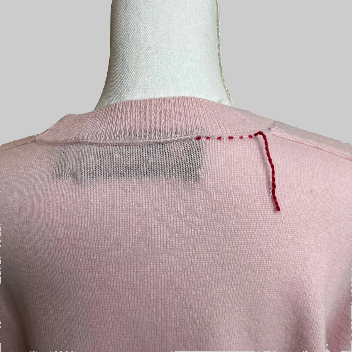 Parrish pale pink cashmere sweater, size XS