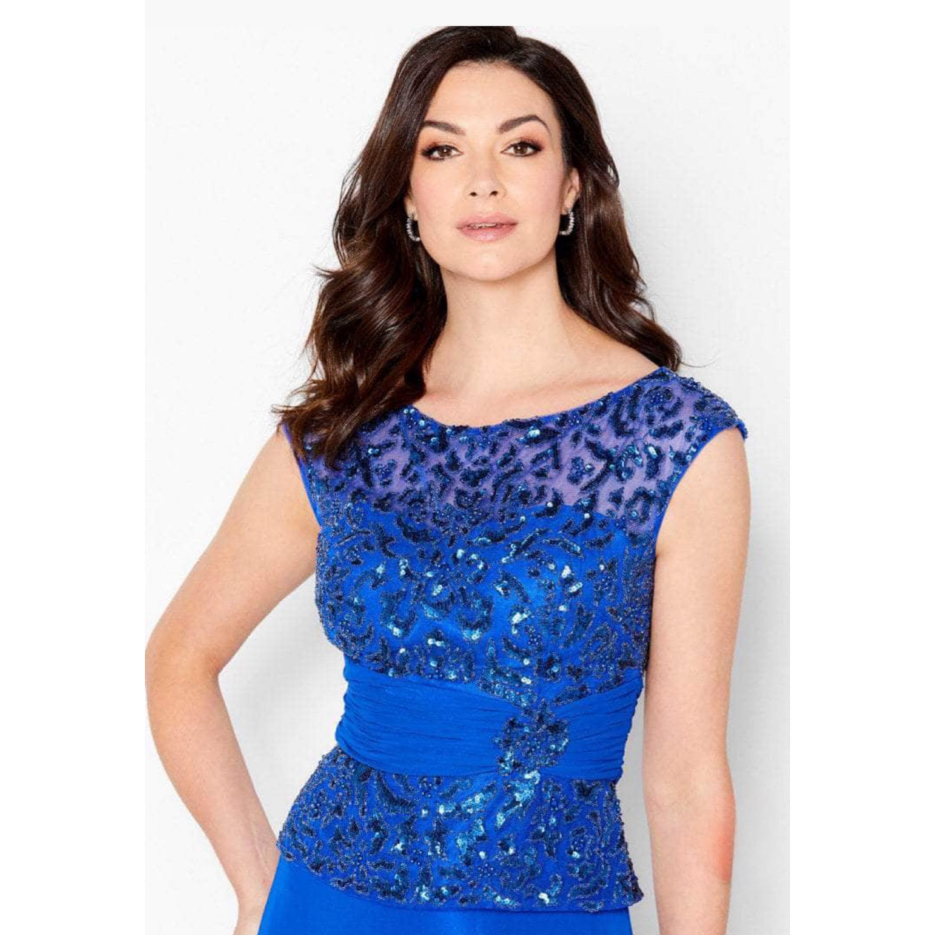 Cameron Blake gray dress, size 4, NEW WITH TAGS!