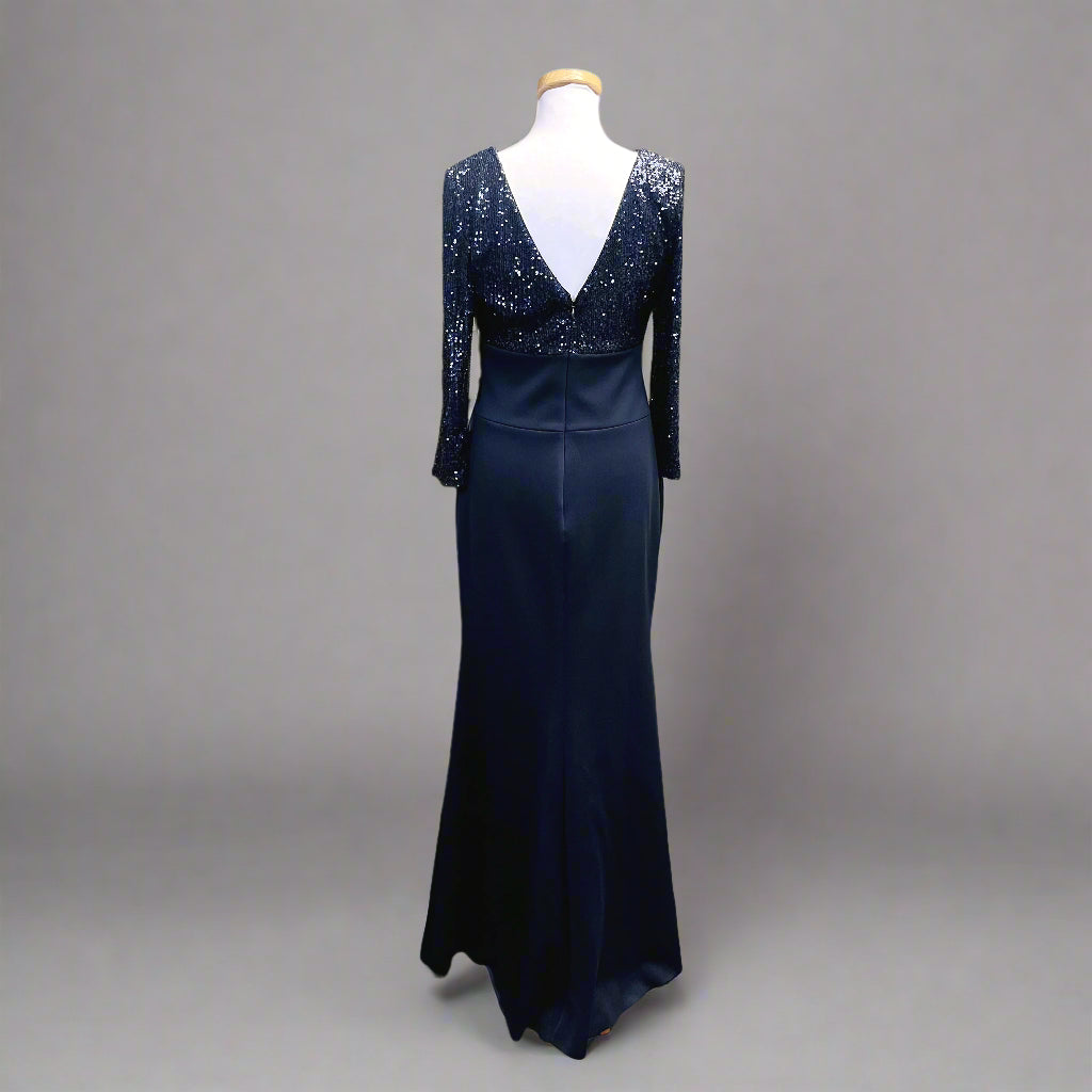 Eliza J. navy dress, size 8, NEW WITH TAGS!