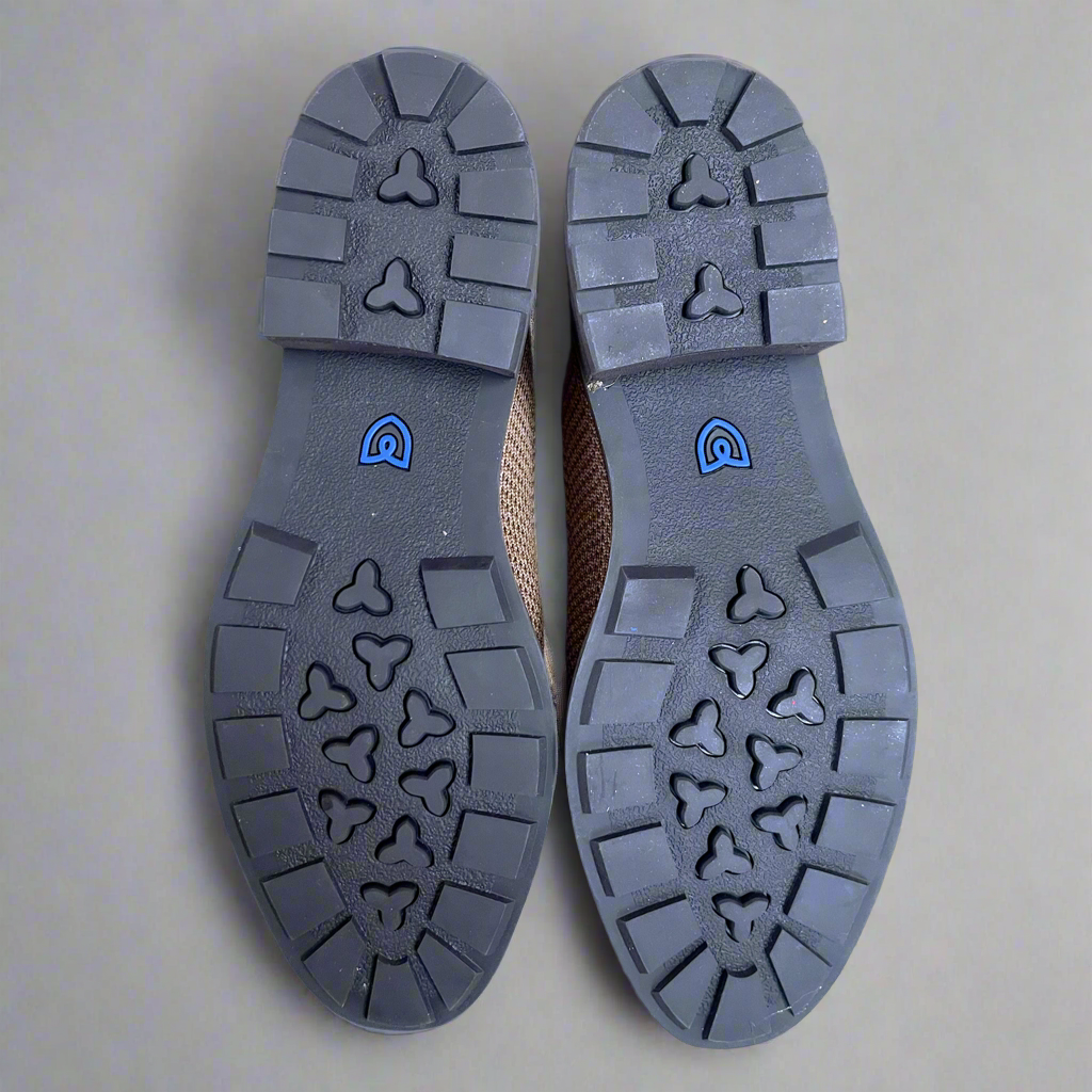 Rothy's camel herringbone The Lug loafers, size 7.5, BRAND NEW!