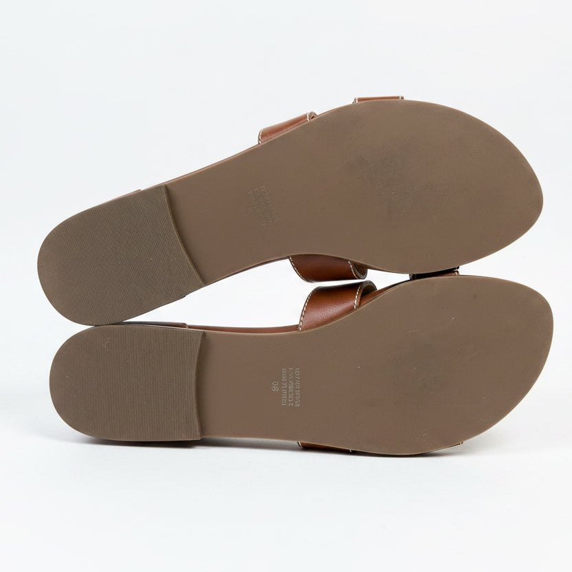 fs/ny brown H Alibi sandals, size 9