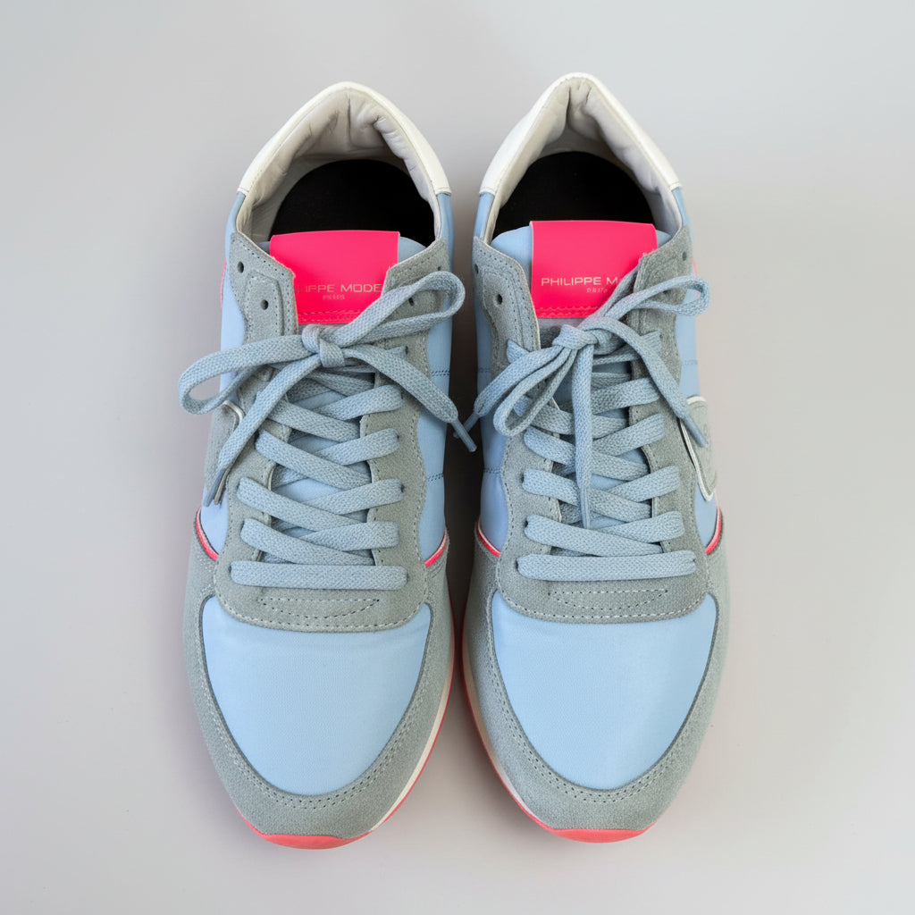 Phillipe Model light blue TRPX sneakers, size 39