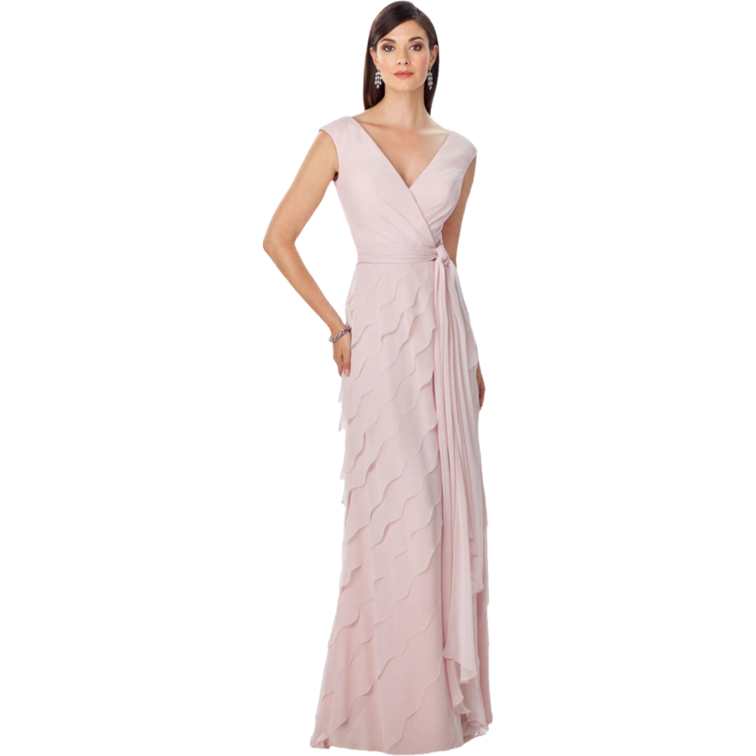 Cameron Blake ice pink dress, size 8, NEW WITH TAGS!